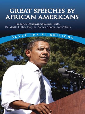 cover image of Great Speeches by African Americans